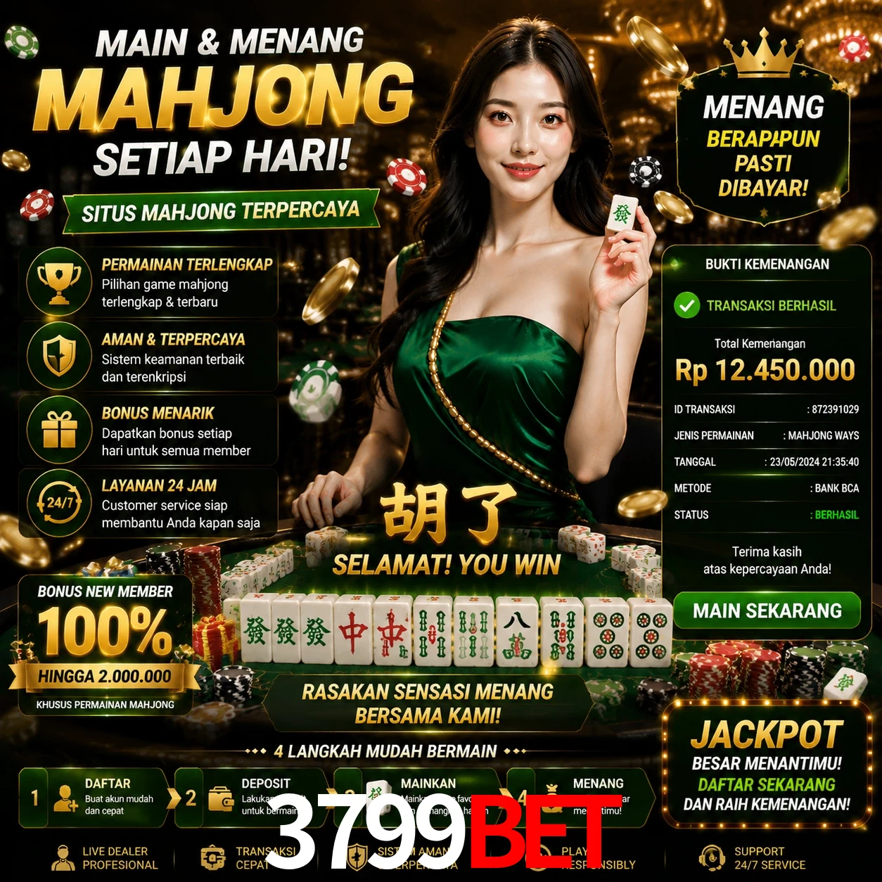 Ganhar e sacar na 3799bet